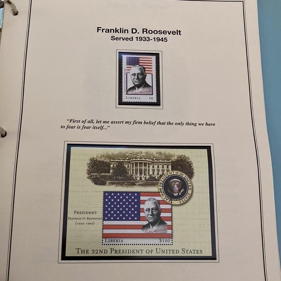 Stamp book: America Presidents - Picture 8 of 13